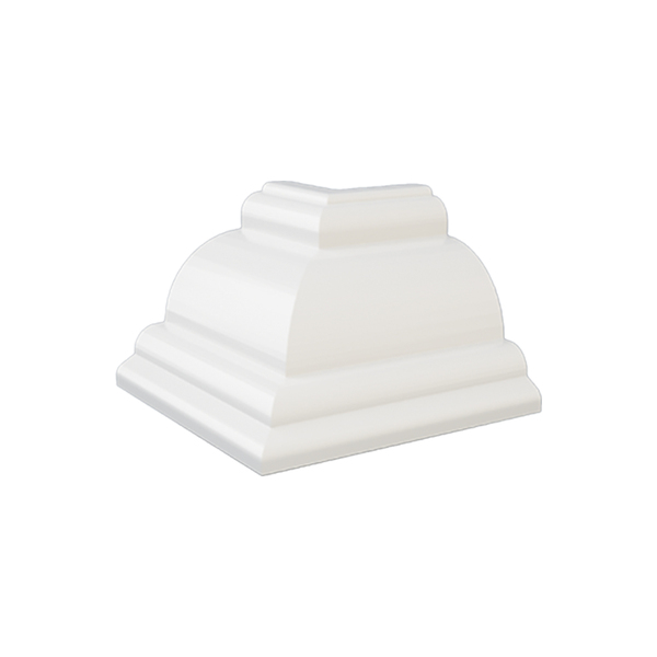 Canto Externo Forro P3 Moldurão/luxo/plus Branco Neve 25un