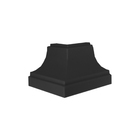 Canto Externo P Acabamento Em Forro Pvc Preto C/ 100 Un