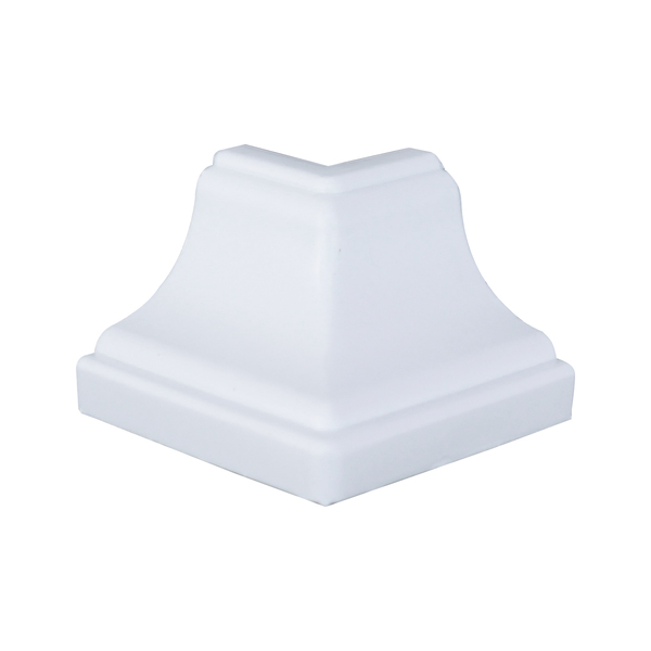 Canto Externo Plástico PVC Branco Neve Plastilit
