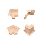 Canto Interno Para Acabamento De Moldura Em Forro Pvc Cor Nog