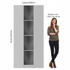 Canto Obliquo 1 Porta Wood Branco Line