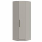 Canto Obliquo 1 Porta Wood Níquel