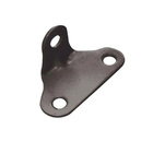 Cantoneira 3 Furos Preta - Kit C/100 Unidades