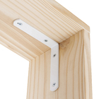 Cantoneira Abas Iguais Aço 101,6x101,6mm Branco 1 peça