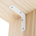 Cantoneira Abas Iguais Aço 20x70x70mm Branco 1 peça