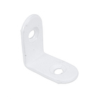 Cantoneira Abas Iguais Aço 25,4x25,4mm Branco 1 peça