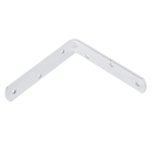 Cantoneira Abas Iguais Aço 25x100x100mm Branco 1 peça