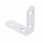 Cantoneira Abas Iguais Aço 38,1x38,1mm Branco 1 peça