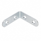 Cantoneira Abas Iguais Aço 38,1x38,1mm Prata 1 peça