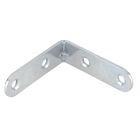 Cantoneira Abas Iguais Aço 50x50x15mm Prata 1 peça