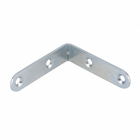 Cantoneira Abas Iguais Aço 60x60x15mm Prata 1 peça