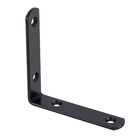 Cantoneira Abas Iguais Aço 88,9x88,9mm Preto 1 peça