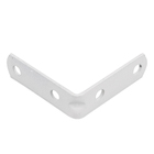 Cantoneira Aço 100x80x30mm Branco 1 peça