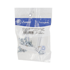 Cantoneira Aço 100x80x30mm Branco 4 peças