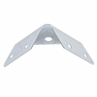 Cantoneira Aço 15x70x70mm Prata 1 peça