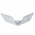 Cantoneira Aço 15x70x70mm Prata 1 peça