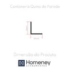 Cantoneira Alumínio Para Canto Parede 5/8 - 16mm X 16mm -  Ho