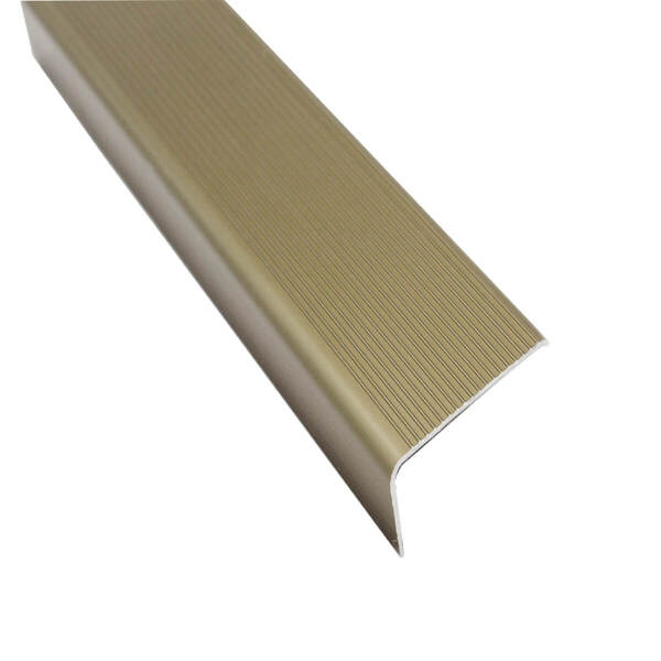 Cantoneira Alumínio Para Degrau Escada 34mm X 14mm - Homeney