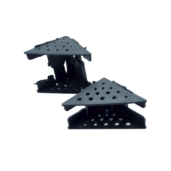 Cantoneira De Proteção Para Moveis Regulável 33 A 60 Mm Preta