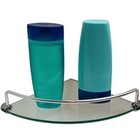 Cantoneira De Vidro Com Grade 20 Cm