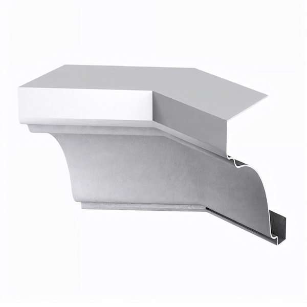 Cantoneira em PVC Branco 20x0,2cm WPVC