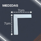 Cantoneira Junção Emenda L Perfil Led Embutir 45° 90° 24x7mm