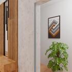 Cantoneira L Pvc Protetor De Canto 25x25mm Barra 300cm 15 Un