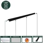 Cantoneira L Pvc Protetor De Canto 25x25mm Barra 300cm 15 Un