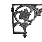 Cantoneira Mão Francesa Hera Em Ferro Fundido N09 53x32cm