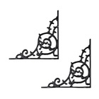 Cantoneira Mão Francesa N20 Em Ferro Libaneza 20x20cm (par)