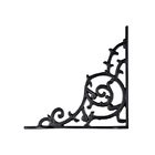 Cantoneira Mão Francesa N50 Em Ferro Libaneza 30x30cm (par)