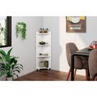 Cantoneira Multiuso Com Prateleiras Mark Branco