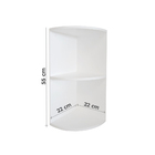 Cantoneira Nicho Prateleira Armário De Canto Multiuso Cozinha