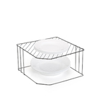 Cantoneira para Armário Cromada Delinia