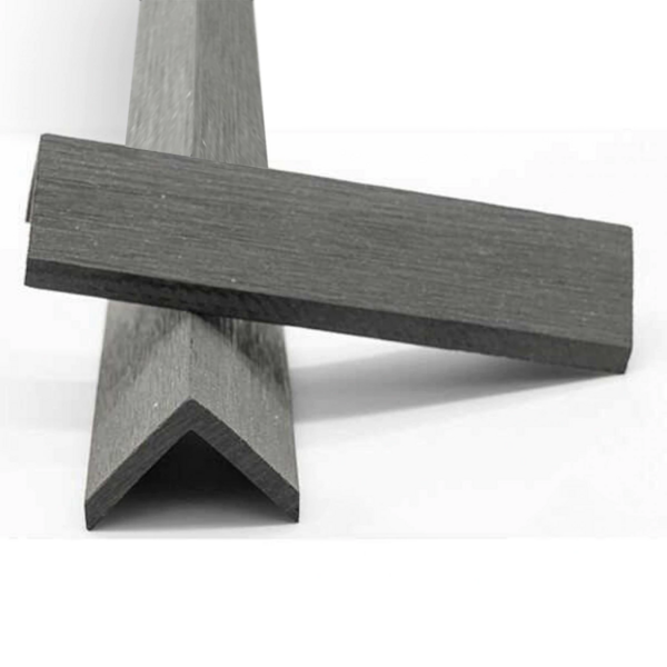 Cantoneira Para Deck Wpc Cinza Claro 290cm X 5,5cm X 5cm PEX