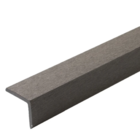 Cantoneira Para Deck Wpc Cinza Claro 290cm X 5,5cm X 5cm PEX