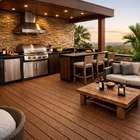 Cantoneira Para Deck Wpc Teca 290cm X 5,5cm X 5cm PEX