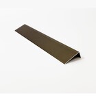 Cantoneira para Degrau de Alumínio Champanhe 34mmx2m Artens