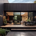 Cantoneira Para Painel Ripado Em Wpc Preto 290cm X 5cm X 5cm