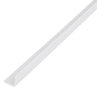 Cantoneira para Parede de Sobrepor 3M Branco 2,5cm PVC