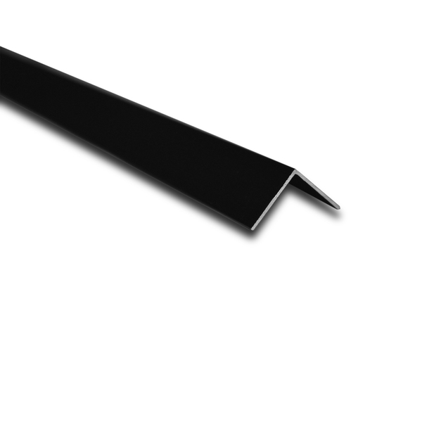 Cantoneira para Parede de Sobrepor 3M Preto 1,90cm Alumínio