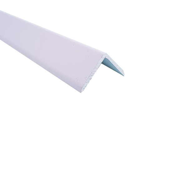 Cantoneira para Parede Sobrepor 3M Branco 2,5cm Alumínio