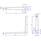 Cantoneira Para Prateleira Aço Epóxi Preto 10 X 12" - Loth