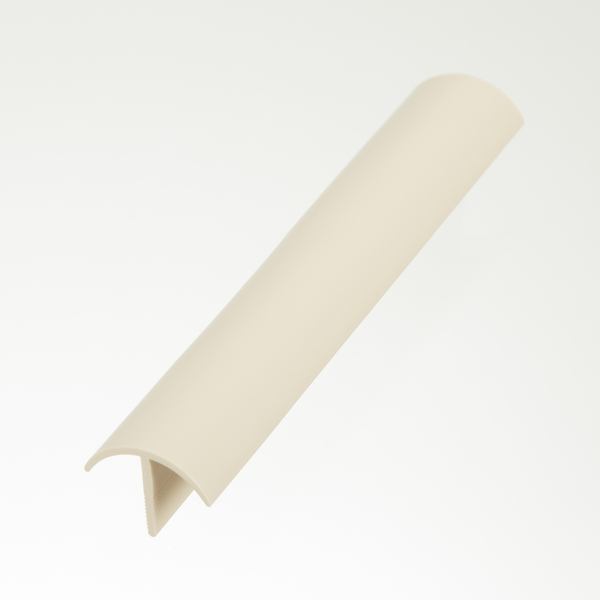 Cantoneira Parede Externa Sobrepor Marfim 2,7m PC TecnoPerfil