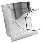 Cantoneira PVC para Calhas Moldura Interno Comprimento 15,5 cm com União Madex