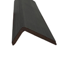 Cantoneira Tipo L Uso Externo Wpc Cor Preto (2 90m X 5 0cm X