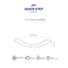 Cantoneira Vision Carvalho Pastis 01611 Br 2,40m - Única Único