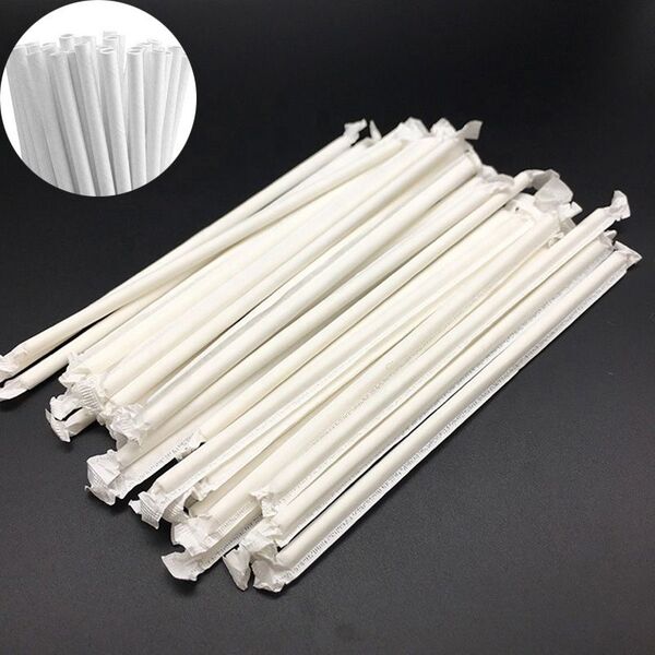 Canudo De Papel Atacado Festa Pacote 1000 Uni Biodegradável E