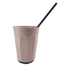 Canudo De Papel Kit 100 Und Biodegradavel Atacado Embalado In