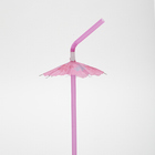 Canudo guarda-chuva Strawplast 10 unidades